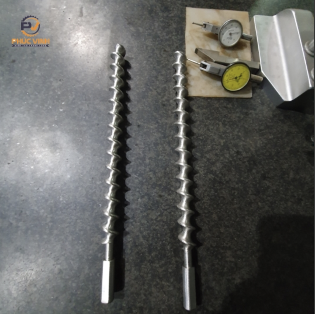 TRỤC VÍT ĐỊNH LƯỢNG INOX 304, INOX 316