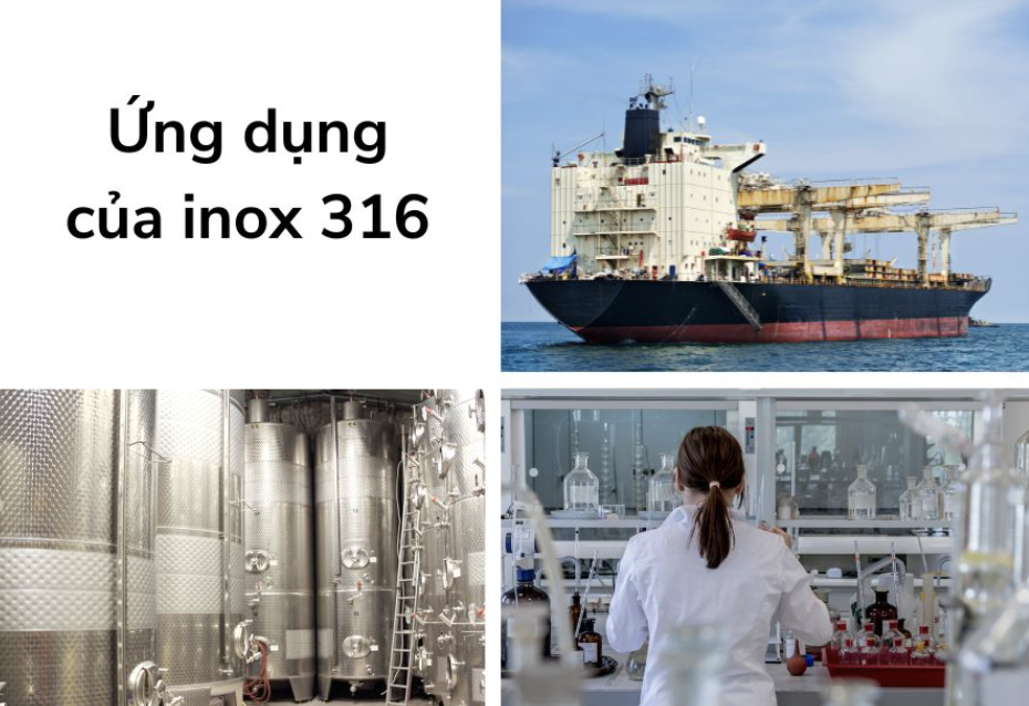 ứng dụng inox 316